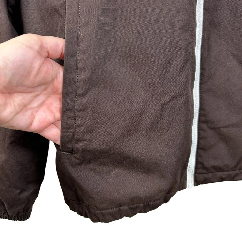 Element Men's Wolfeboro Collection Brown 'Alder' Hooded Jacket Size M
